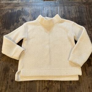 Vineyard Vines Fleece Long Sleeve Top sz XS (5-6) Sherpa Top